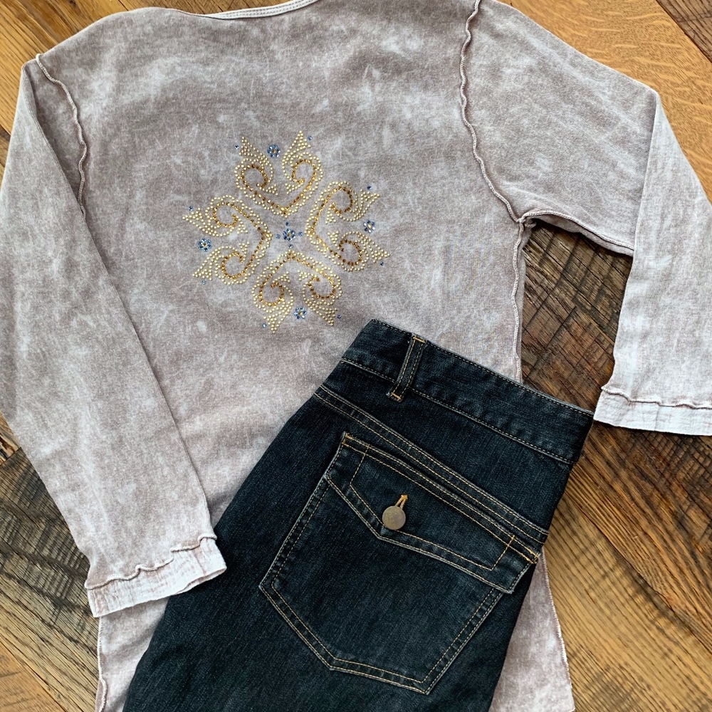 Jack Steven's Beaded Henley
